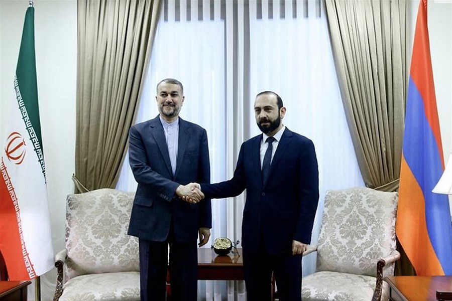 وزرای خارجه ایران و ارمنستان دیدار کردند