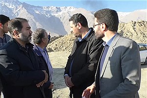 بازدید استاندار اصفهان از طرح کنارگذر خوانسار
