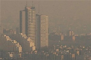 هوای تهران در وضعیت «نارنجی» قرار گرفت