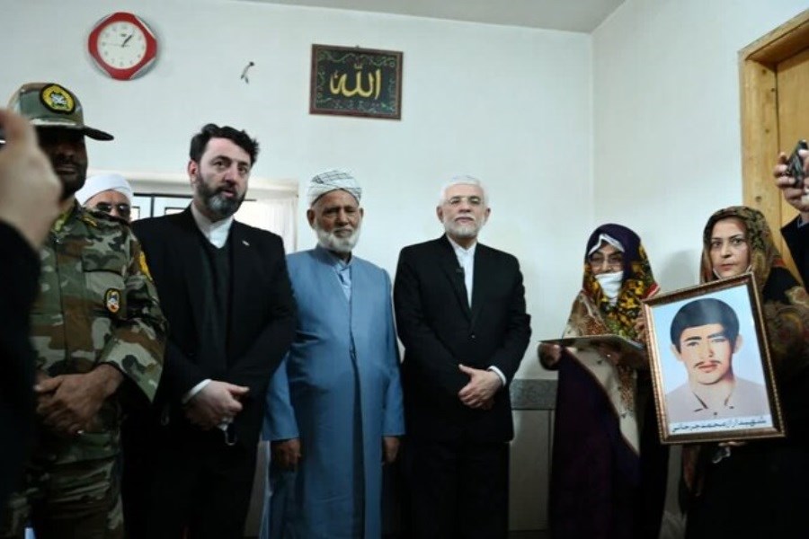 تصویر دیدار استاندار گلستان با خانواده شهید «جرجانی»