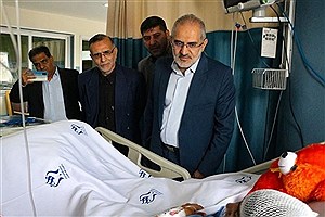 عیادت معاون رئیس جمهور از مجروحان حادثه تروریستی کرمان