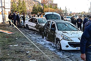 فیلم دیده نشده از انفجار اول حادثه تروریستی کرمان