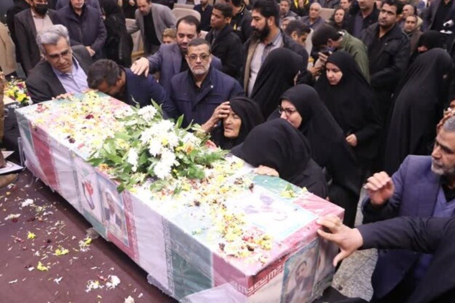 تصویر بلامانع بودن تدفین شهدا در گلزار شهدای زنجان