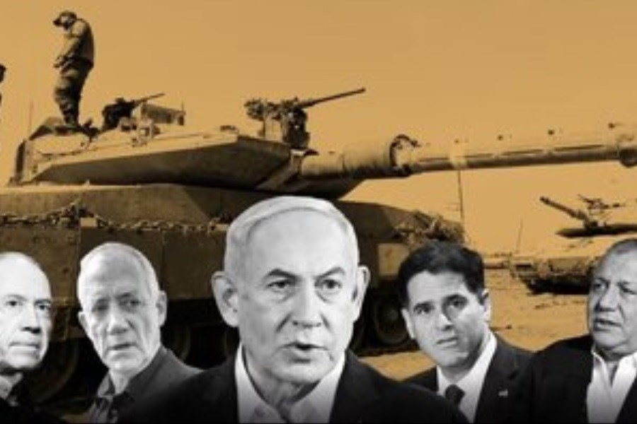 تصویر کابینه جنگ اسرائیل در آستانه فروپاشی