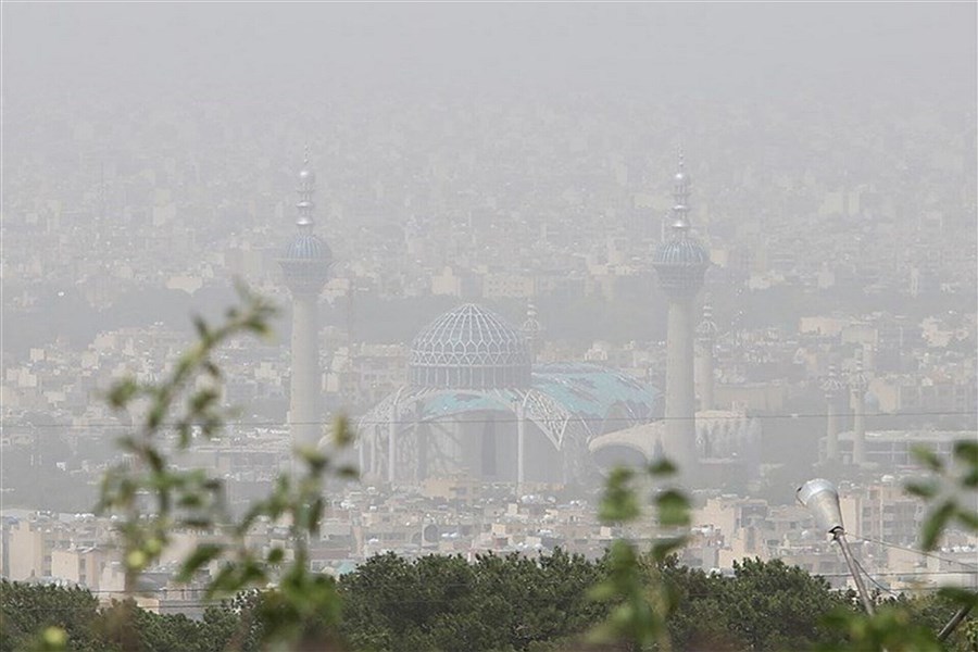 تصویر هوای اصفهان در پنج ایستگاه ناسالم