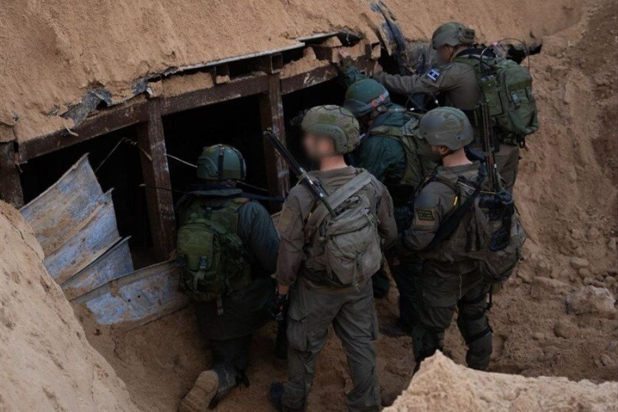 تصویر کشف تونل اسرار آمیز حماس؟