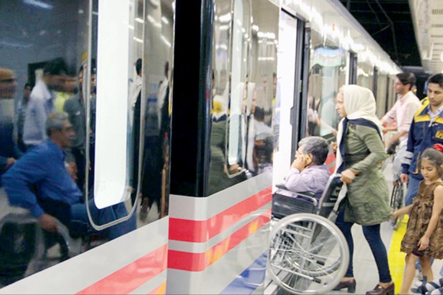 تصویر اقدامات شرکت متروی تهران در حمایت از حقوق معلولان
