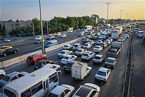 وضعیت ترافیک در آزادراه تهران - کرج - قزوین