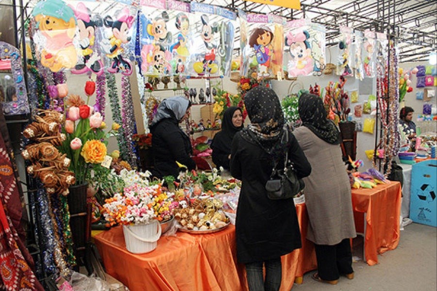 حمایت از زنان سرپرست خانوار با برپایی رایگان نمایشگاه بهاره&#47; عرضه صنایع‌دستی و هنرهای سنتی ایرانی
