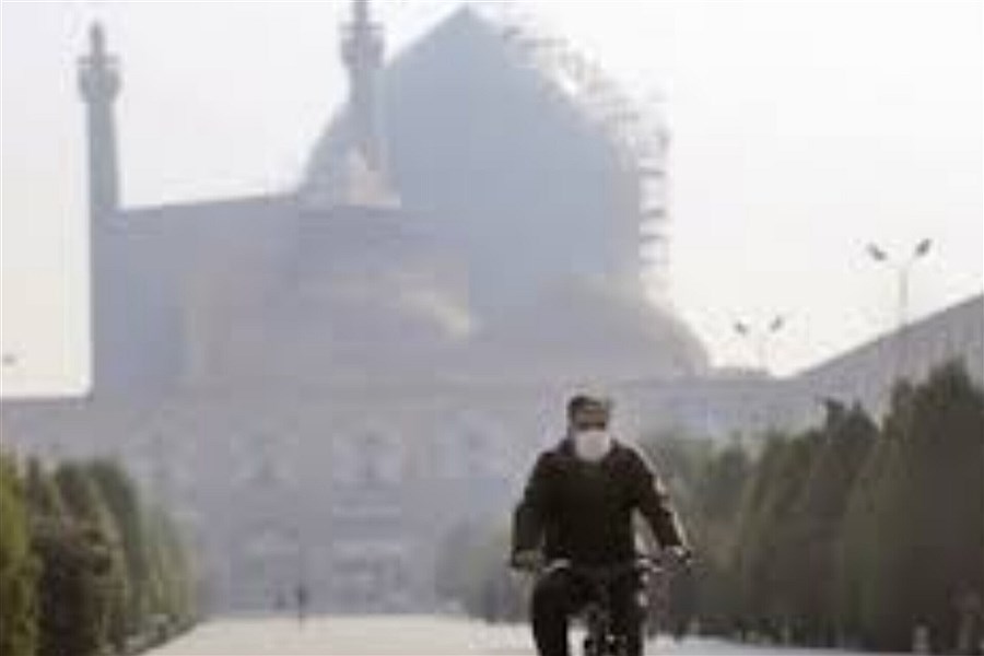 هوای اصفهان ناسالم برای گروه‌های های حساس