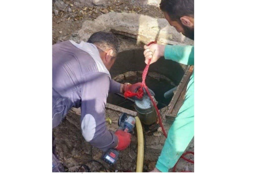 تصویر انسداد 790 حلقه چاه غیر مجاز از ابتدای سال تاکنون در شهرستان قزوین