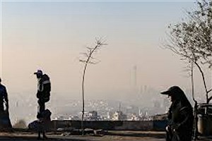گزارش از وضعیت  آلودگی هوای اصفهان