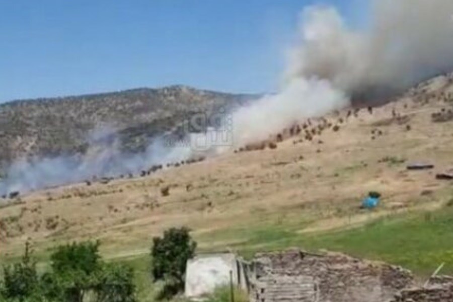 بمباران دهوک عراق توسط ارتش ترکیه