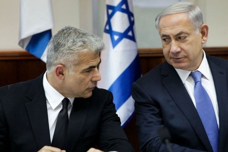 تصویر یائیر لاپید: نتانیاهو نباید در سمت خود باقی بماند