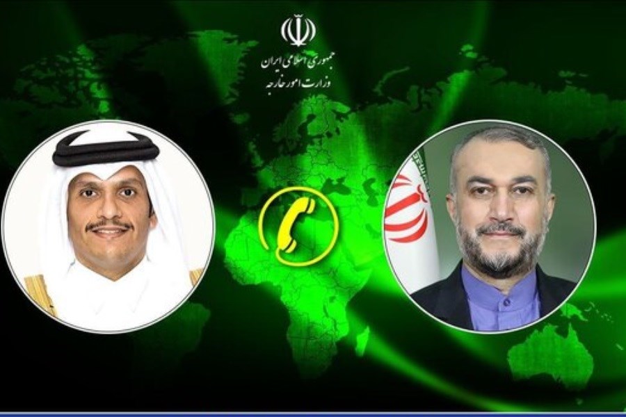 جزئیات تماس تلفنی وزیران امور خارجه ایران و قطر
