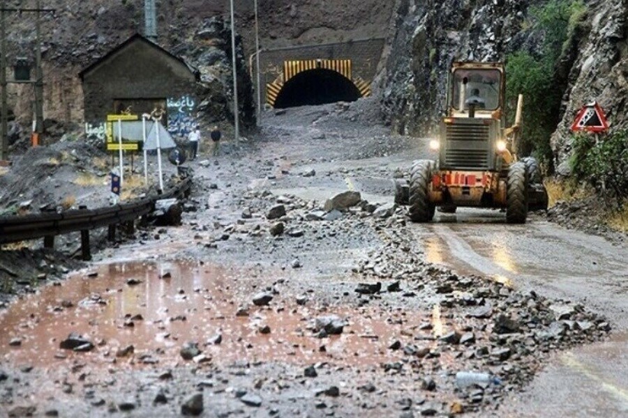 تصویر صدور هشدار زرد هواشناسی؛ ریزش سنگ و اختلال در جاده‌های این استان