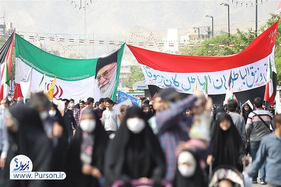 مسیرهای دهگانه راهپیمایی روز جهانی قدس در تهران مشخص شد