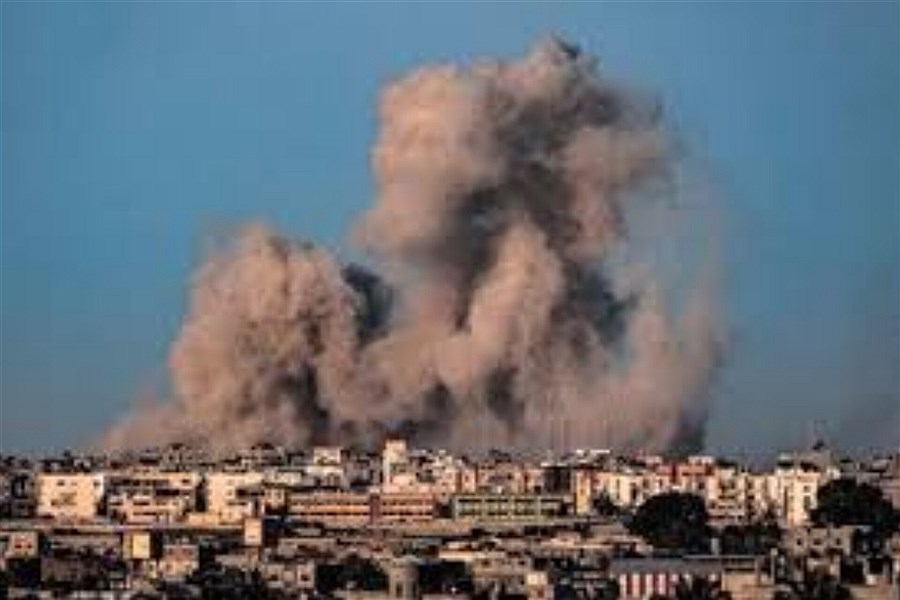 تصویر حملات هوایی و زمینی اسرائیل به غزه+ جزئیات