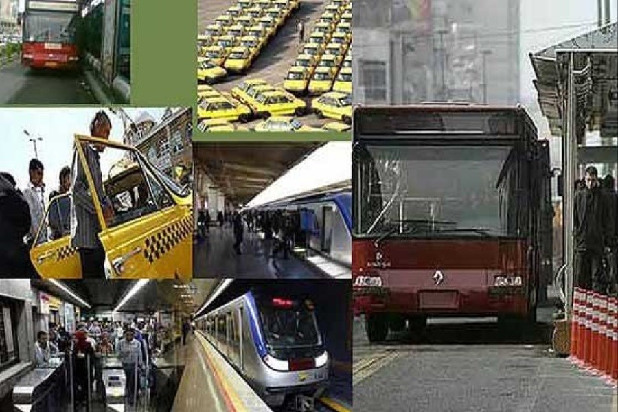 تصویر نرخ جدید کرایه وسایل حمل و نقل عمومی در پایتخت+ جزئیات