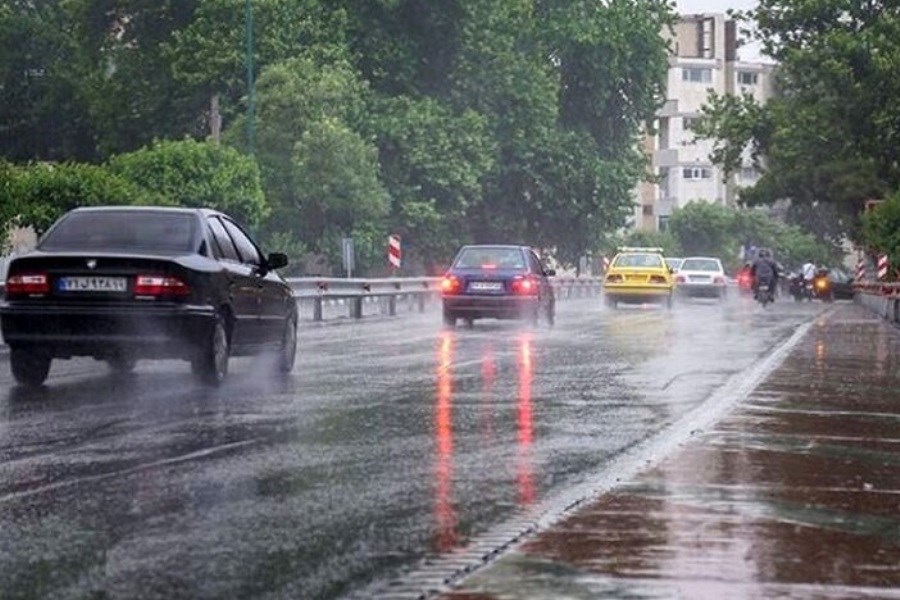 تصویر آغاز وزش باد شدید و بارش باران در استان تهران&#47; رگبار شدید در راه است