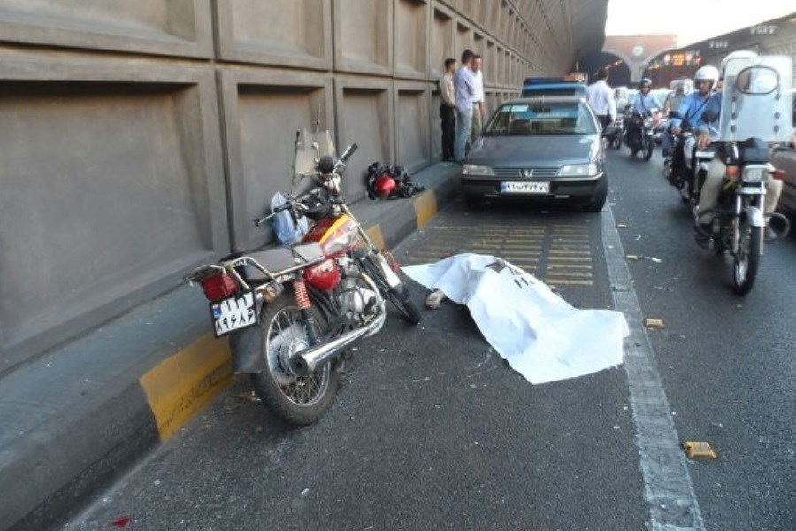تصویر سه بزرگراه حادثه ساز برای موتورسواران در تهران