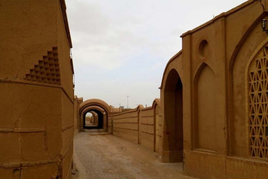 تصویر روستای فهرج یزد در مسیر جهانی شدن + فیلم بنای ناشناخته پیش از اسلام