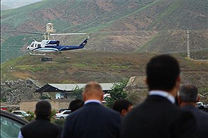 کادر پروازی بالگرد رئیس‌جمهور+ عکس
