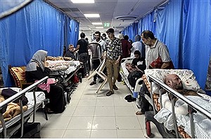 سایه سنگین رژیم اشغالگر صهیونیست بر سر تنها بیمارستان غزه