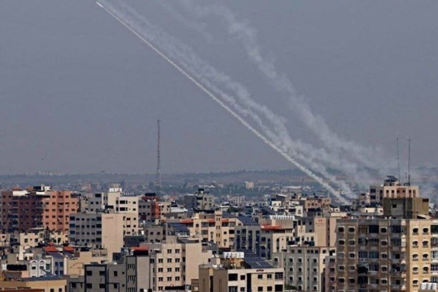 تصویر آژیر خطر در نوار غزه به صدا درآمد