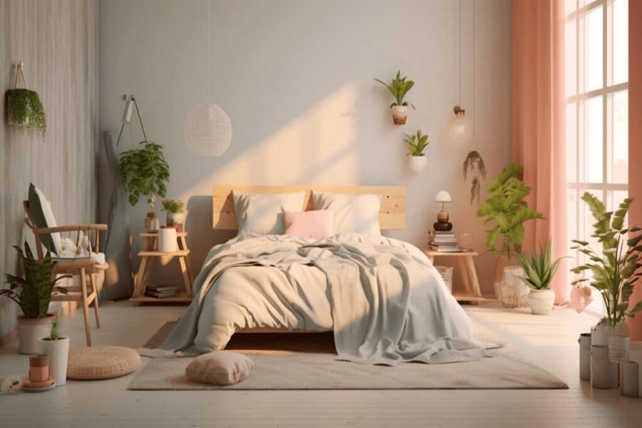 تصویر آرامبخش‌ترین رنگ‌ها برای دیزاین اتاق خواب