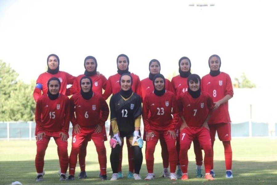 تصویر تیم ملی بانوان ایران برابر بلاروس شکست خوردند