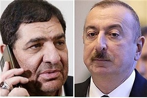 سران ایران و جمهوری آذربایجان با یکدیگر گفتگو کردند