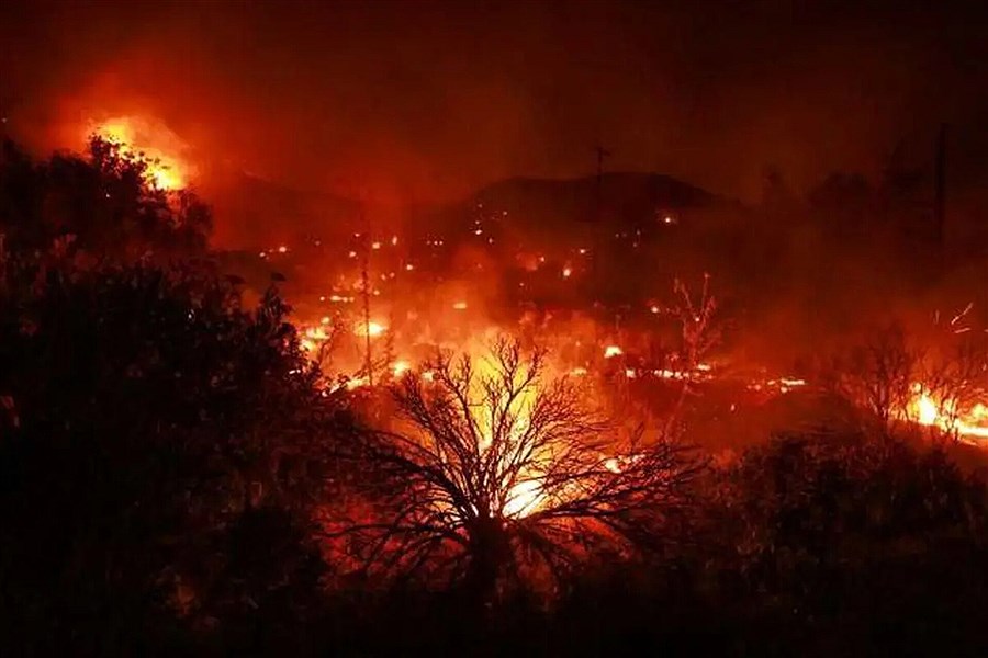 آتش سوزی مهیب در کالیفرنیا