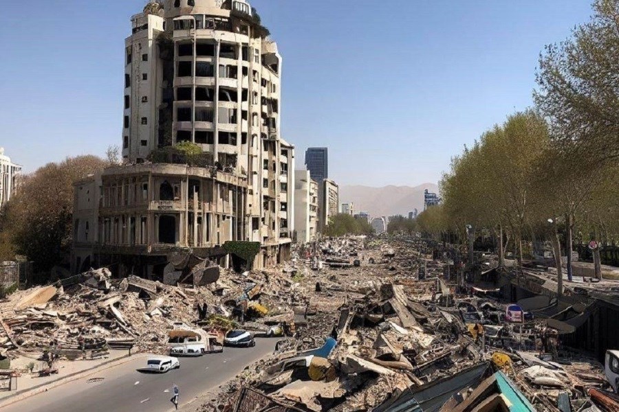 تصویر زلزله در کمین تهران است
