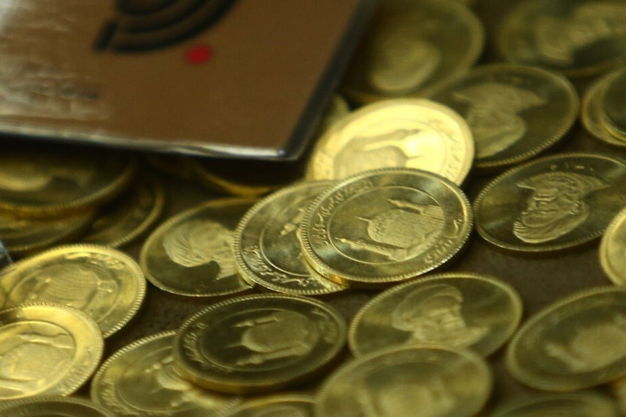 تصویر افزایش قیمت سکه در بازار