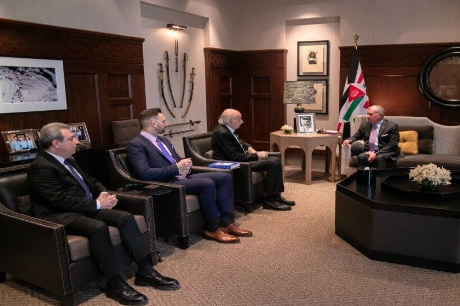 تصویر شاه اردن درباره گسترش درگیری در منطقه هشدار داد