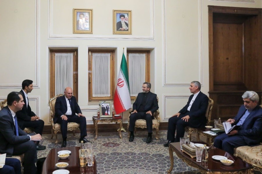 تصویر باقری با معاون وزیر امور خارجه آذربایجان دیدار کرد
