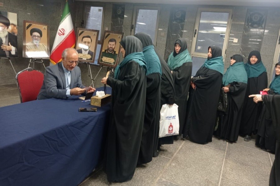 تصویر برگزاری انتخابات ریاست جمهوری ایران در بغداد