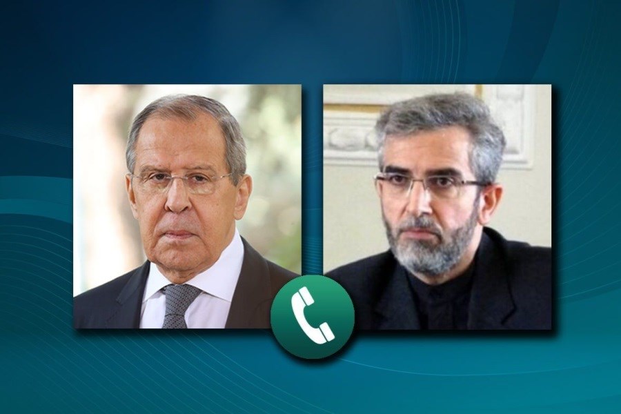 گفت‌وگوی تلفنی وزیران خارجه ایران و روسیه