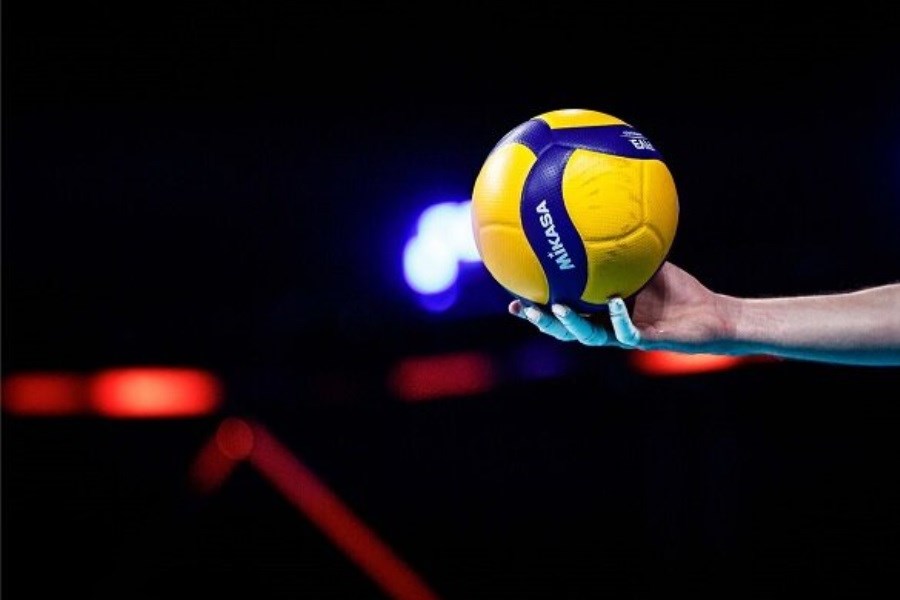 تصویر والیبال ایران در رده پانزدهم جهان