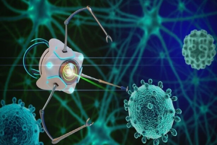 تصویر نانوربات‌ها راهی برای قتل‌عام سلول‌های سرطانی