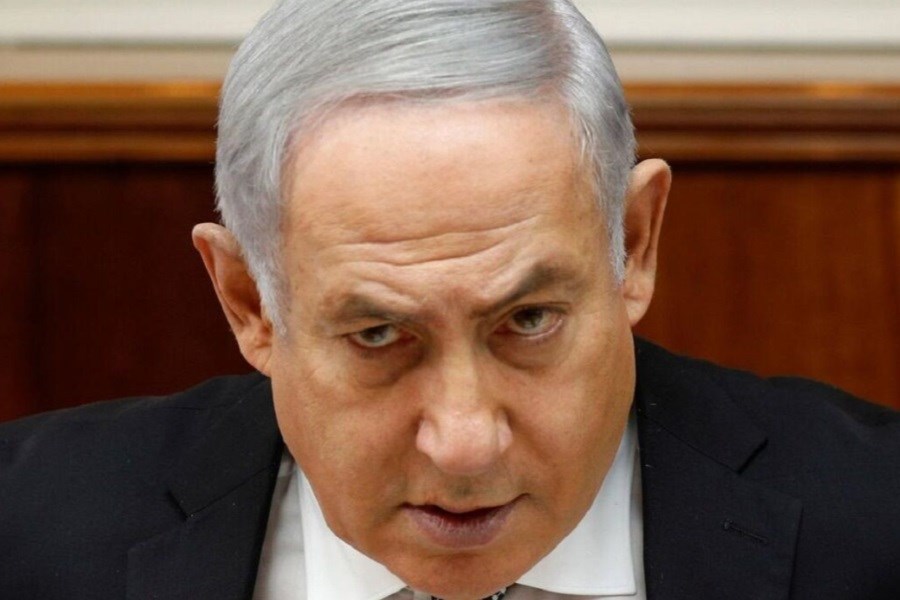 تصویر کناره گیری نتانیاهو دلیلی برای شکست در جنگ غزه