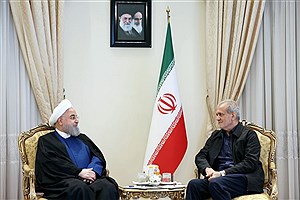 حسن روحانی با مسعود پزشکیان دیدار کرد