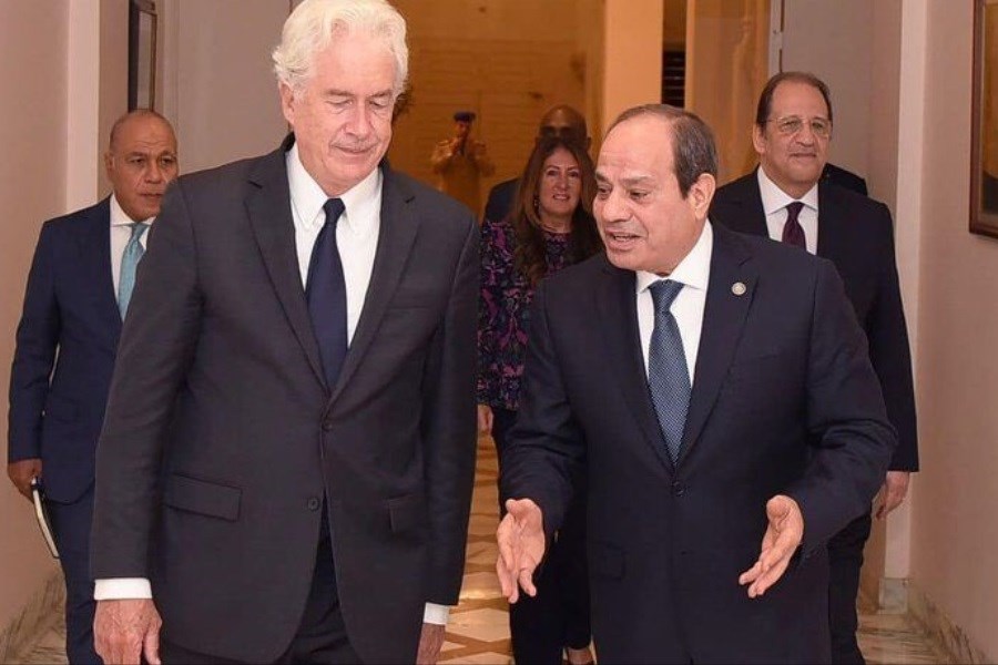 رئیس «سیا» با رئیس جمهور مصر دیدار کرد