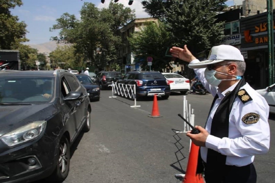 تصویر محدودیت های تردد ویژه تاسوعا و عاشورا در تهران