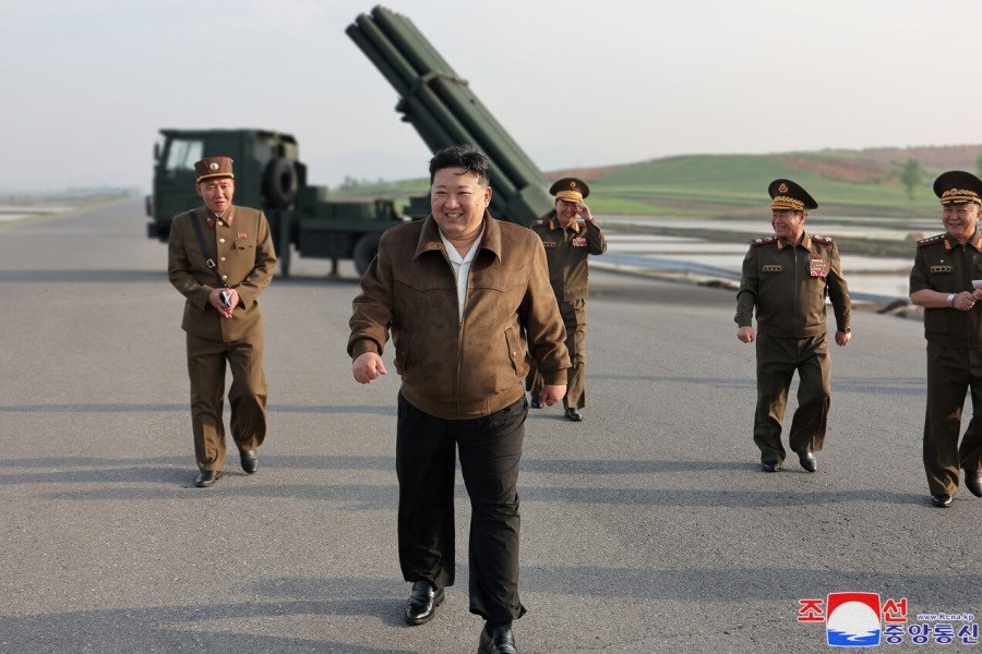 تصویر کره شمالی آمریکا را به جنگ هسته ای تهدید کرد