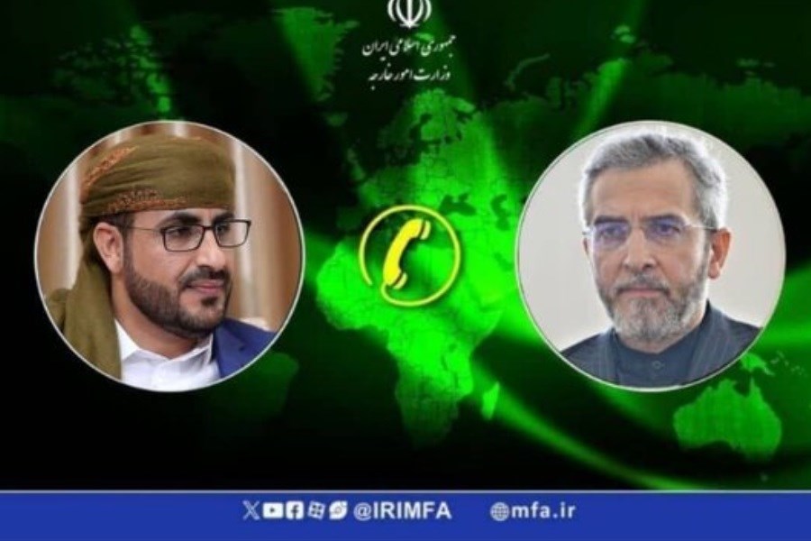 رایزنی علی باقری و رئیس هیئت دولت یمن