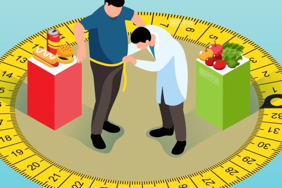 ۲۵ درصد مردم کشور دچار اضافه وزن هستند