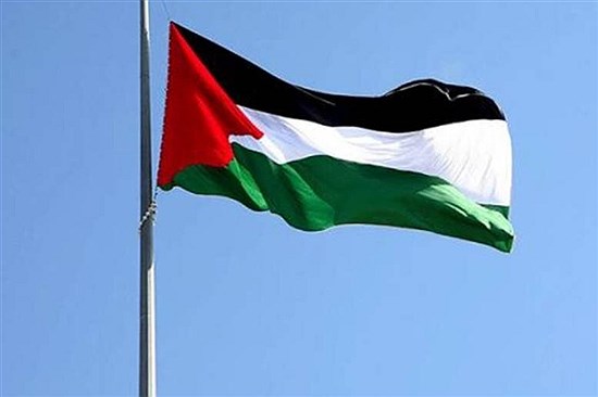 بالا بردن پرچم فلسطین در واشنگتن + فیلم