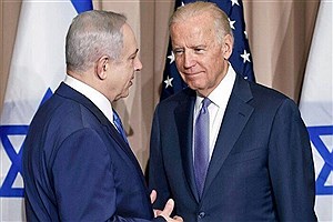 دیدار بایدن با نتانیاهو در کاخ سفید + فیلم